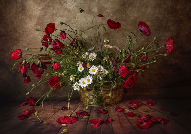 Teodora Ivanova - Stil-life-with-poppies